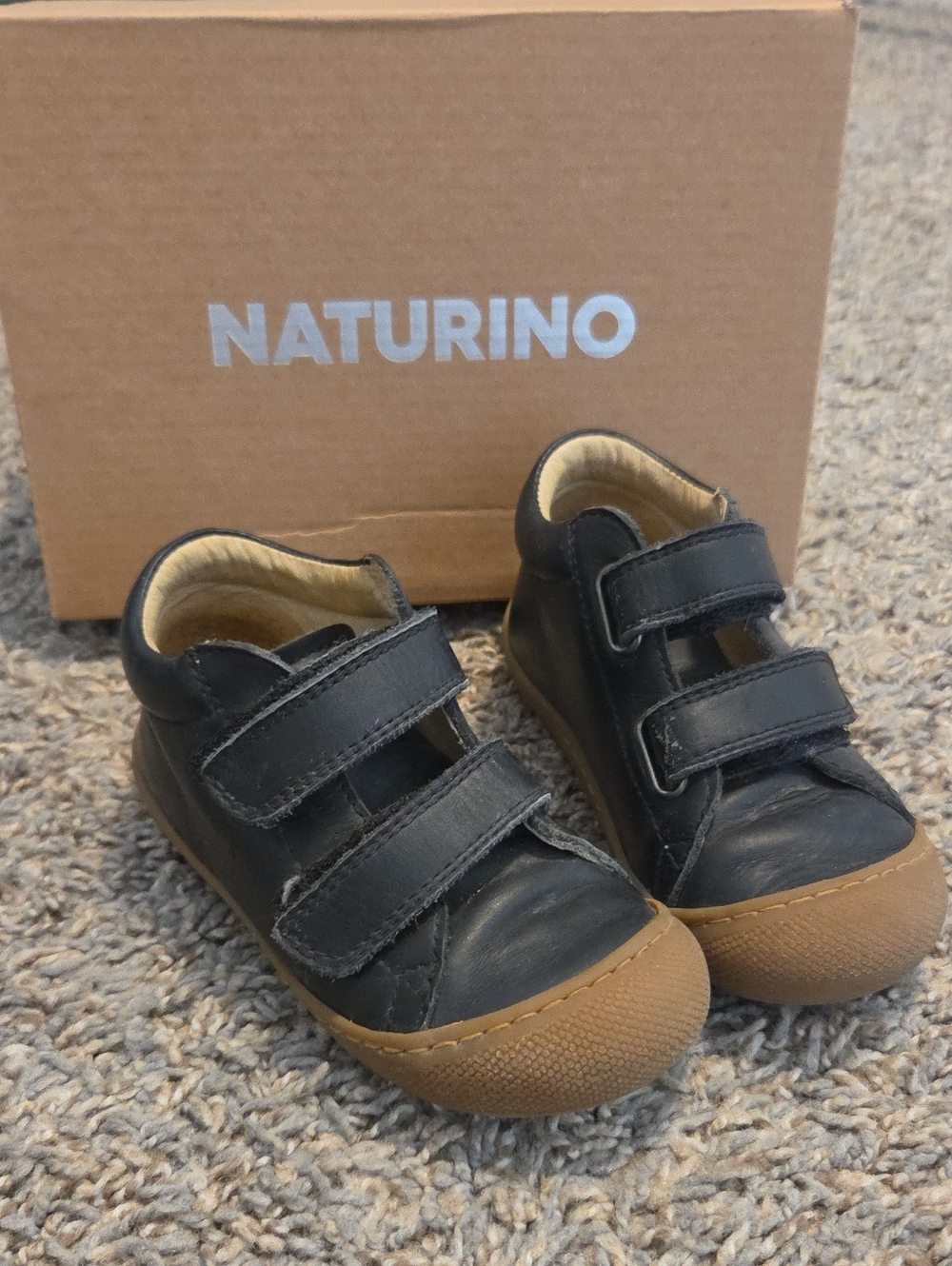 Naturino Cocoon Black Leather